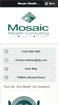 Mobile Screenshot of mymosaicwealth.com